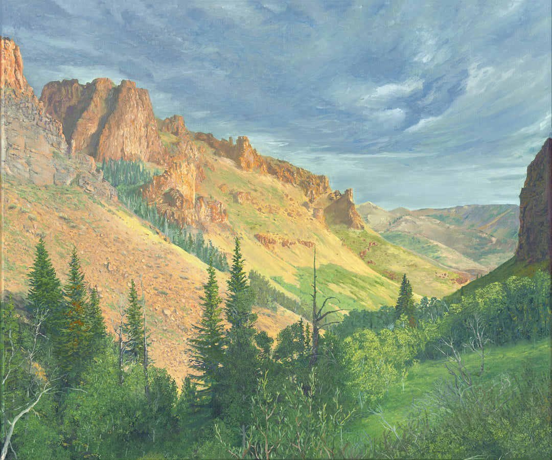 “A Primal Sense of Quietness" Canvas Print Landscape and Wildlife Art by Brendan McCullough