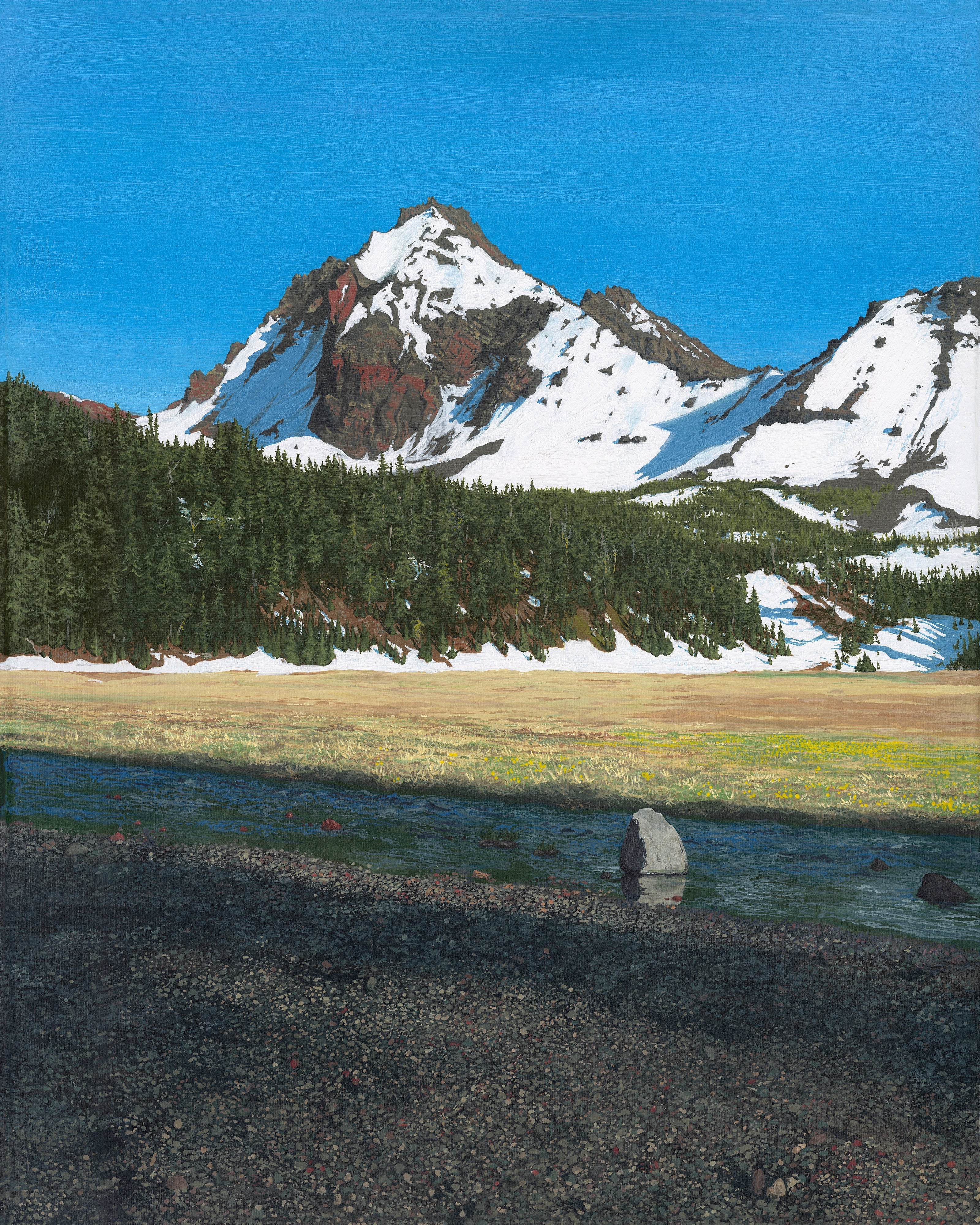 “Alpine Melody” Limited Edition Print Landscape and Wildlife Art by Brendan McCullough