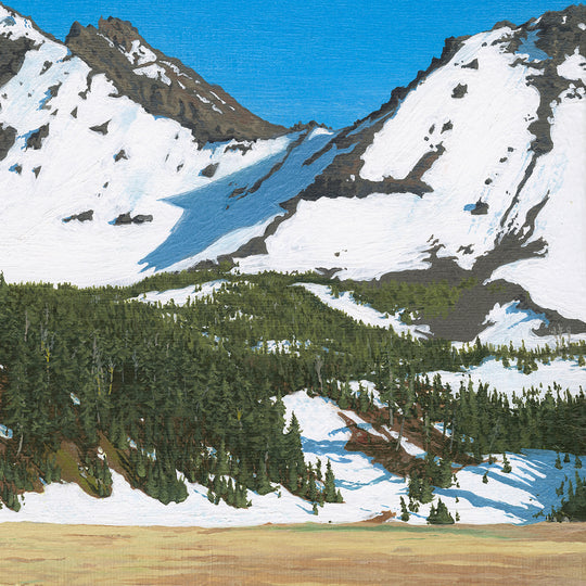 “Alpine Melody” 16 x 20 Original Painting Landscape and Wildlife Art by Brendan McCullough