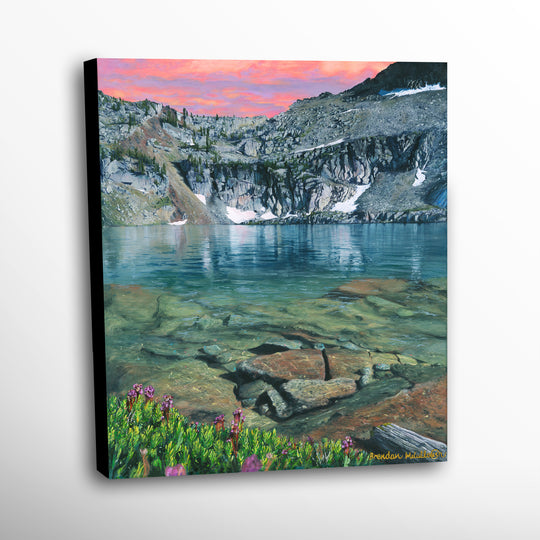 "Dancing Water" Canvas Print