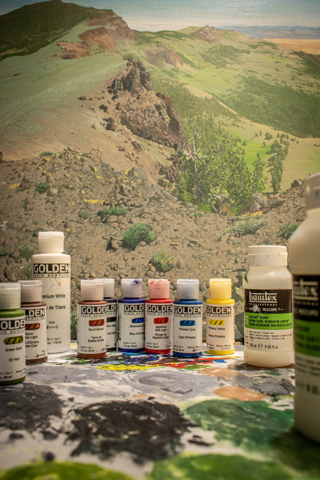 Brendan McCulloghs Acrylic Paint Set