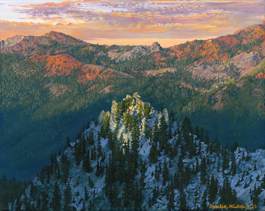 "Last Light" Canvas Print