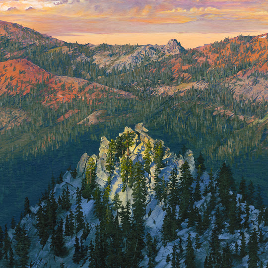 "Last Light" Canvas Print