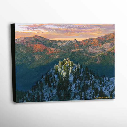 "Last Light" Canvas Print