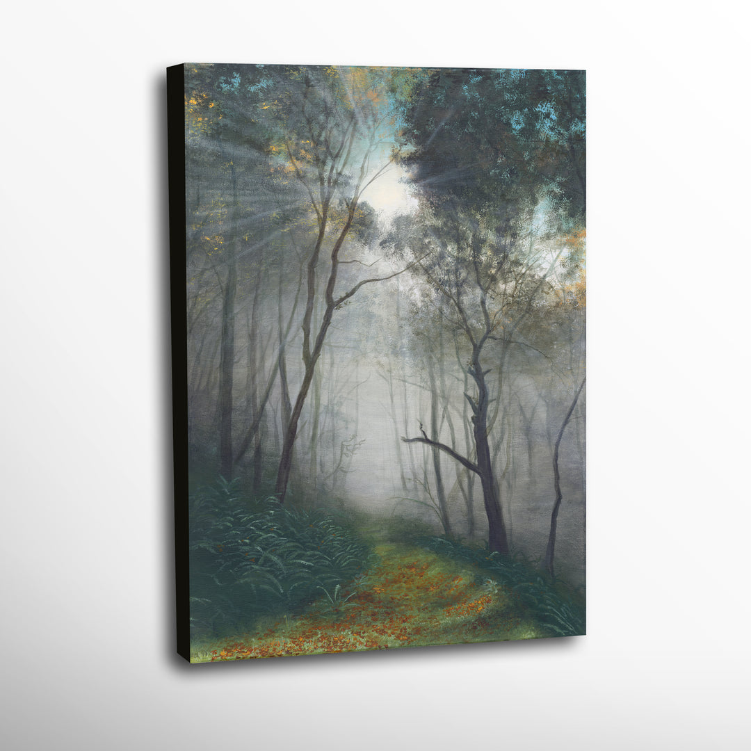 “Woodland Promise” Canvas Print Landscape and Wildlife Art by Brendan McCullough