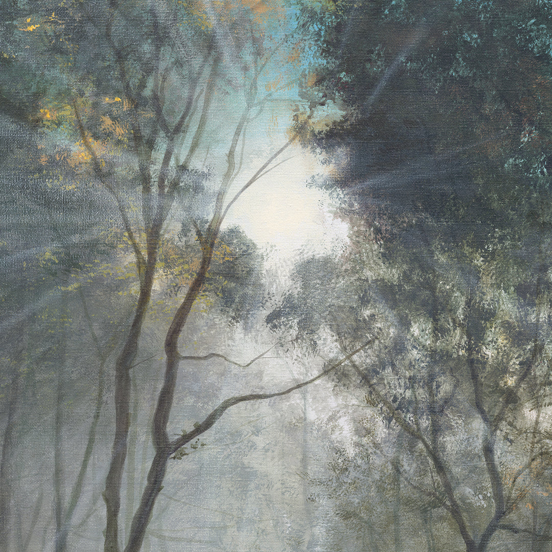 “Woodland Promise Limited Edition Print Landscape and Wildlife Art by Brendan McCullough