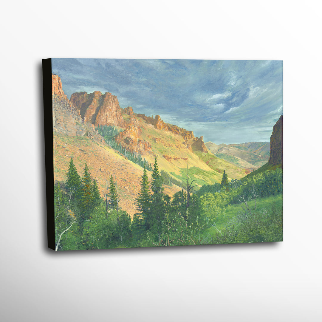 “A Primal Sense of Quietness" Canvas Print Landscape and Wildlife Art by Brendan McCullough