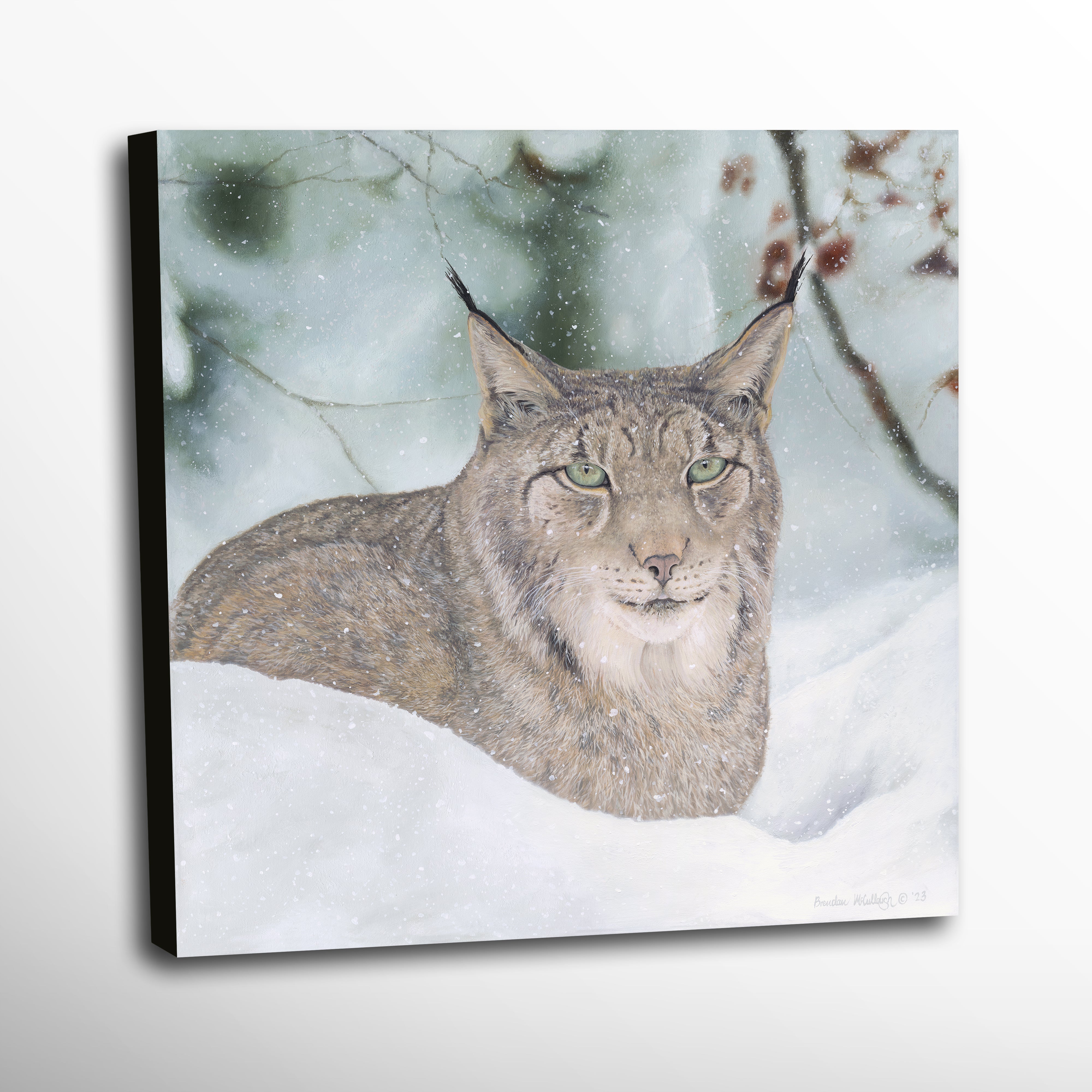 “Winter Queen” Canvas Print Landscape and Wildlife Art by Brendan McCullough